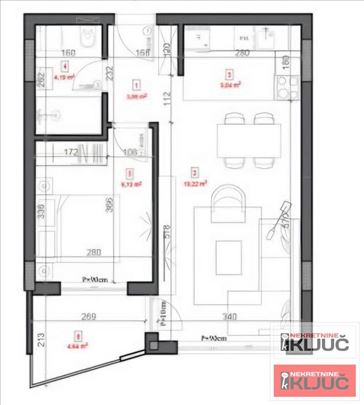 Sremska Kamenica, 45m2, Dvosoban sa pdv, Izgradnja