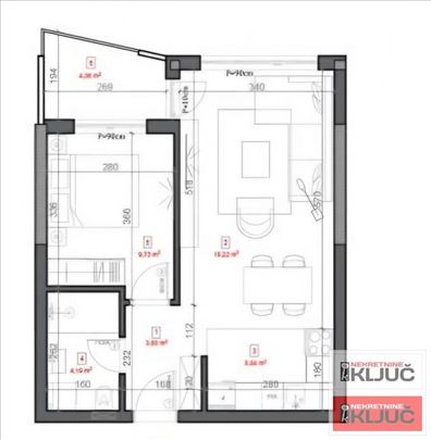 Sremska Kamenica, 45m2, Dvosoban sa pdv, Izgradnja