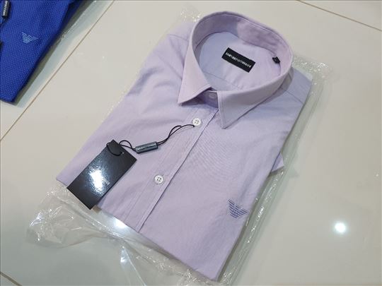 Georgio Armani kosulja svetlo roze XL vel. Novo!