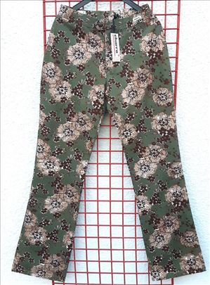 Vintage Charro cvetne pantalone Italy vel.28 Novo