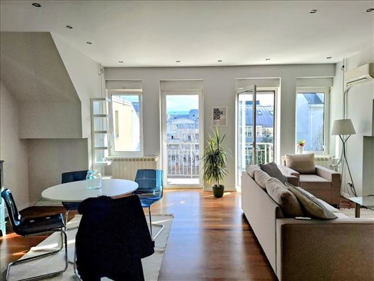 Vračar lux 2-soban stan moderno namešten 