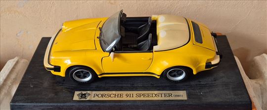 Žuti Porsche 911 speedster 1989 Maisto