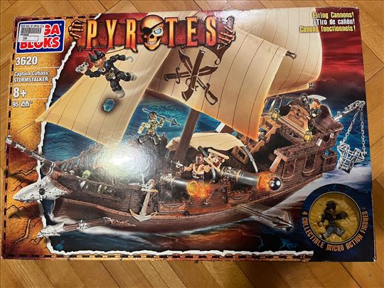 Kolekcionarski Mega Bloks Pyrates 3620 - Stormatal
