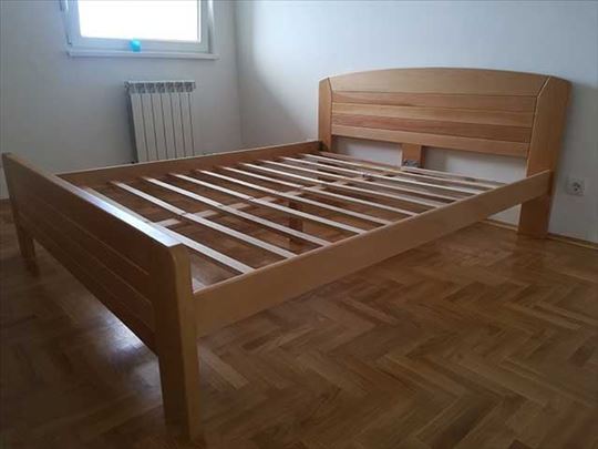 Krevet Afrodita u natur boji 160x190/200