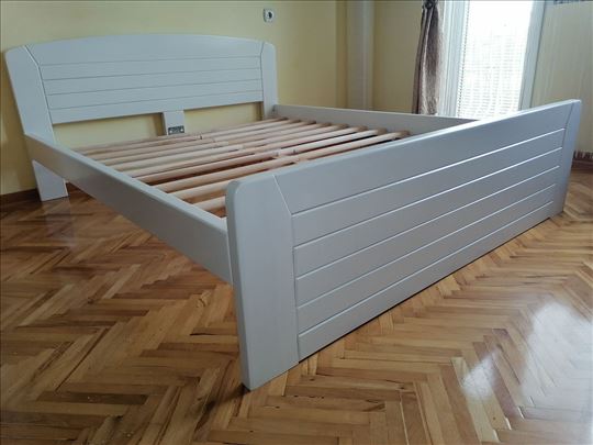 Krevet Kan u beloj boji 120x190/200