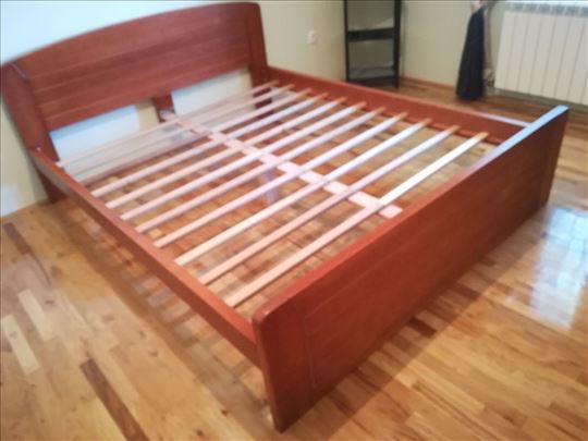 Krevet Kan u tresnja  boji 160x190/200