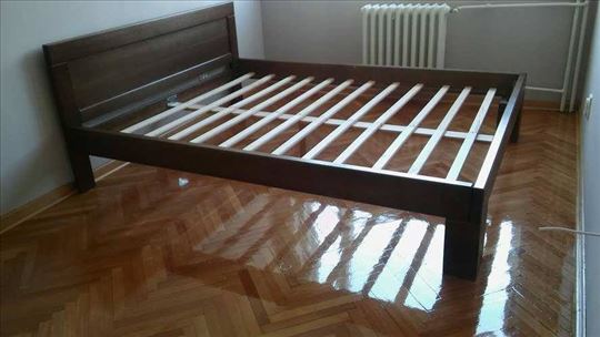 Krevet monaco u orah boji 160x190/200