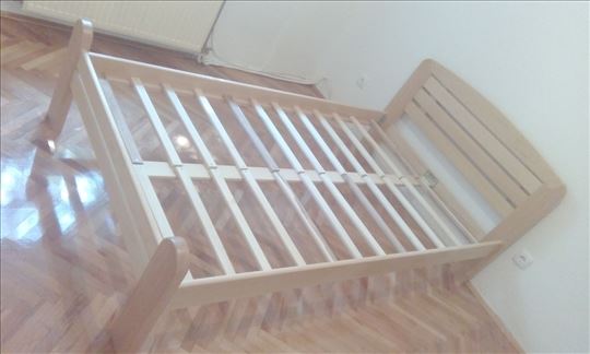 Krvet De lux u belom bajcu 160x200