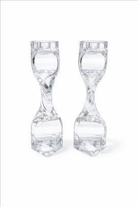 Rogaška Crystal Slovenia kristalni svećnjaci