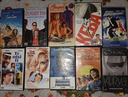 VHS filmovi 300din komad