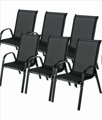 Bastenski Set novo Komplet od 6 Stolica akcija