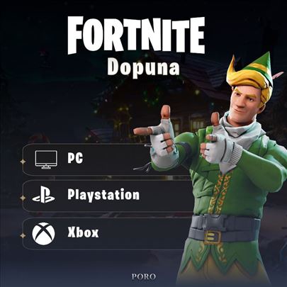 Fortnite V-Bucks, Vibaksi -  PC, XBOX, PSN