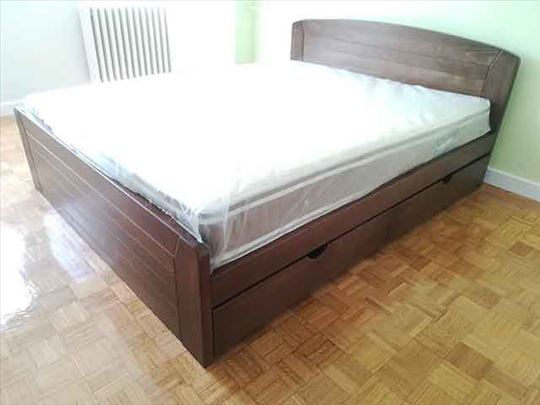 Krevet Kan orah 2male fioke i dusek Dionis 160x200