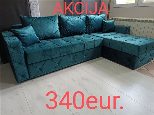 AKCIJA Nove Ugaone Garniture od 320 eur.