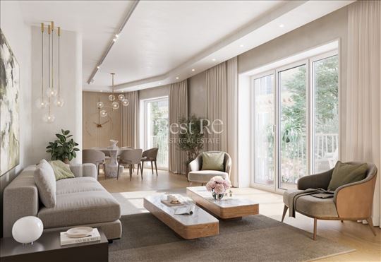 Jugozapadno orjentisan trosoban stan