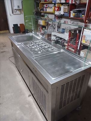 Mašina za sladoled rolnice (tajlandski sladoled)