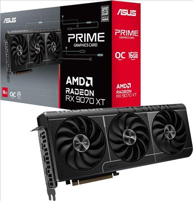 ASUS Prime Radeon RX 9070 XT OC Edition Graphics 