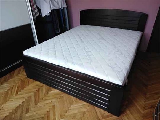 Krevet Kan wenge i dusek Superior koko 160x200