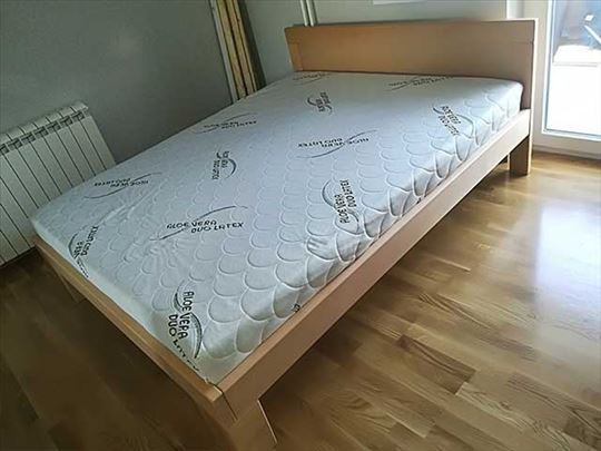 Krevet Monaco natur dusek Superior Memory 160x200