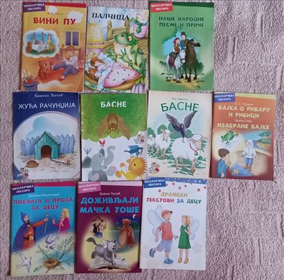 Decije basne i price 22 kom i 2 knjizice