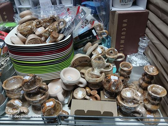 Kadionice svecnjaci slovo za kolac pletene korpe