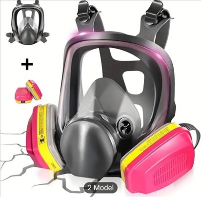 Zastitna maska lice za farbanje sa filterma 3m