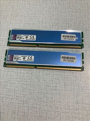 8Gb (2x4Gb/1600) DDR3, Kingston Hyper X Blu, upare