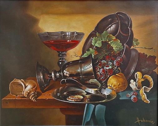 Dušan Vuković, Prevrnuti pehar s grožđem