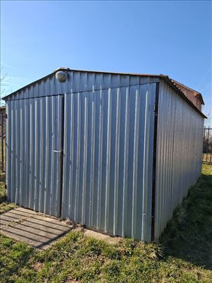 Limena garaža 6x3,2 m – montažna rasklopiva garaža