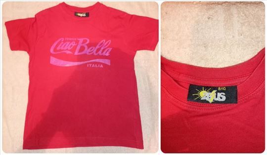 Crvena majica Ciao Bella Firenze Italia