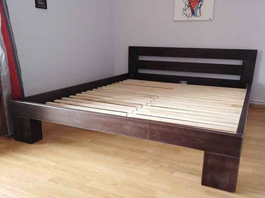 Krevet Quadro u wenge boji 180x190/200
