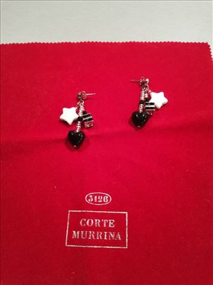 Minđuše od Murano stakla
