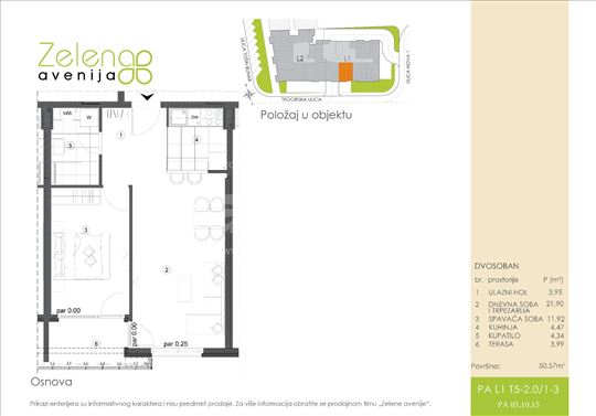 Zelena avenija 5 Poslovni apartman *Odmah useljiv*