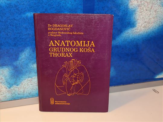anatomija grudnog koša thorax dr dragoslav bogdano