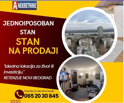 Hotel Jugoslavija - jednoiposoban - Retko u ponudi