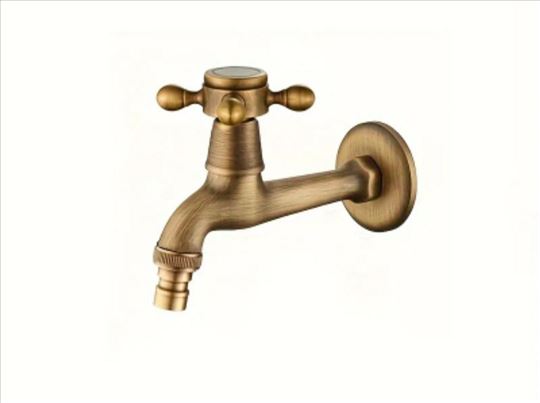 Antik bronzana cesma slavina za bastu kupatilo 