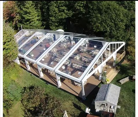 Iznajmljivanje belih i providnih šatora