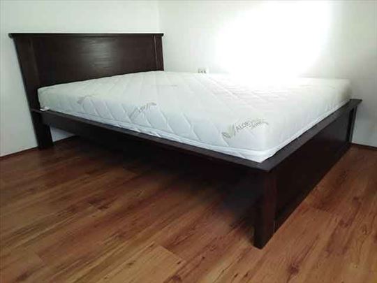 Krevet King u wenge dusek Superior Memory 140x200