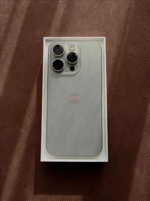 Iphone 15 pro Natural Titanium, KAO NOV