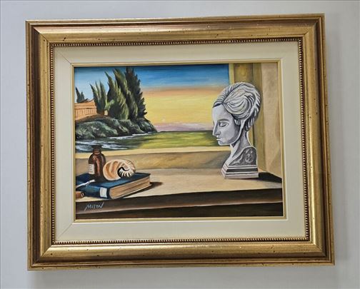 Ulje na platnu - Mediteranska tisina, prelepo!