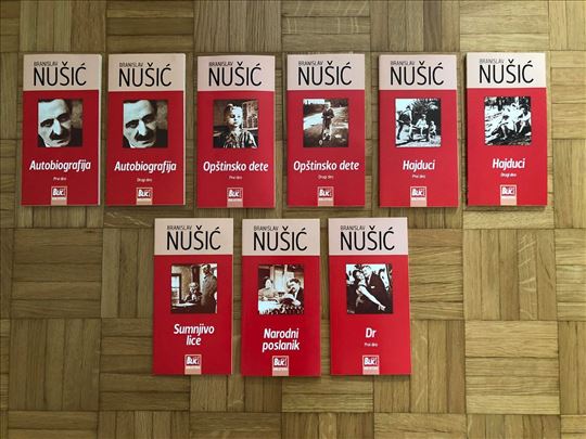 Branislav Nušić, 9 knjiga (Izdanje Blic-a)