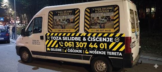 Čistimo i radimo selidbe