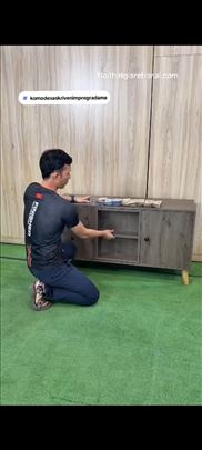 Komoda sa skrivenim pregradama 