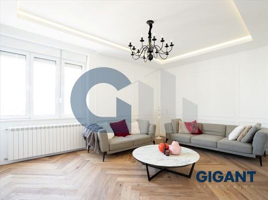 Vračar, 92m2, 2.5, IV, renoviran sa parkingom