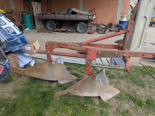 Dvobrazni Plug IMT 755 Visoki klirens - 12 coli