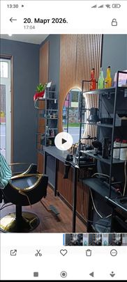 Kompletan frizerski salon