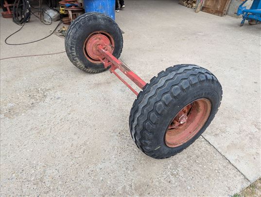 Osovina za prikolicu - sa točkovima