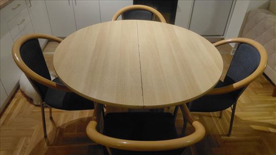 Trpezarijski sto + 4 stolice