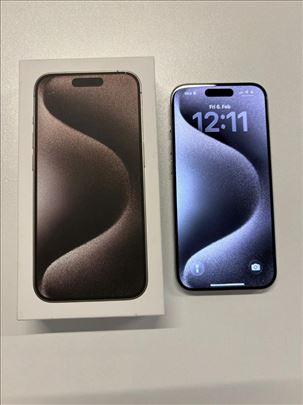 Iphone 15 Pro - natural titanium