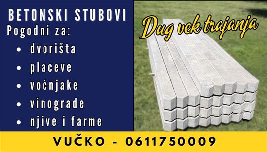 Betonski stubovi 